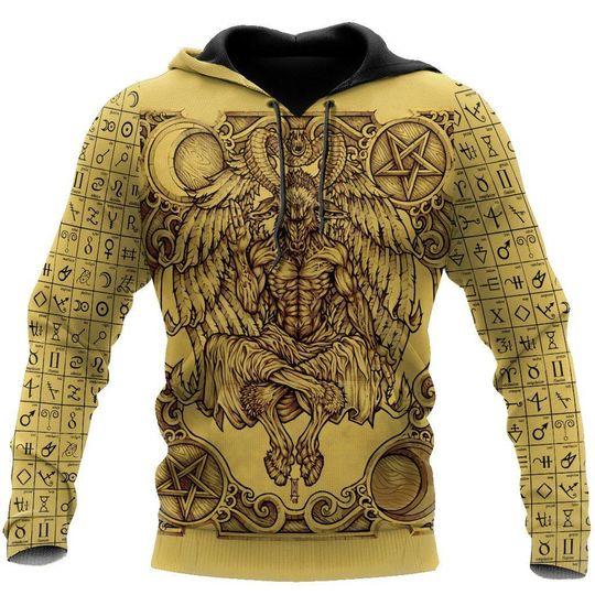 Satanic Yellow All Over Print  For Men _ Women  HO2673