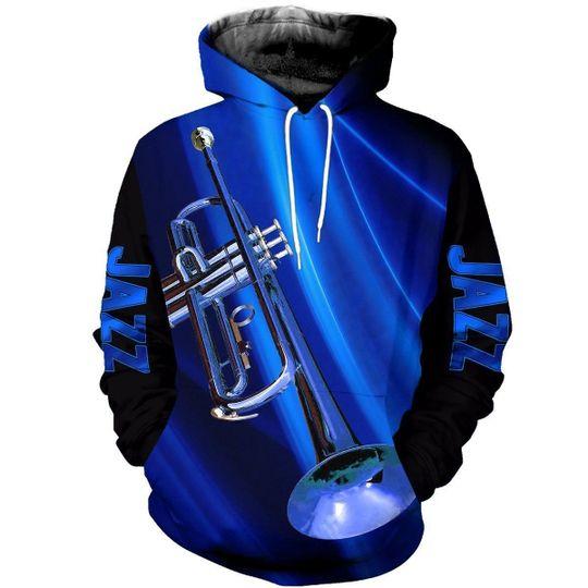 Saxophon Blue All Over Print  For Men _ Women  HO2696