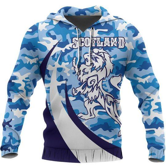 Scotland Blue Camo All Over Print  For Men _ Women  HO2325