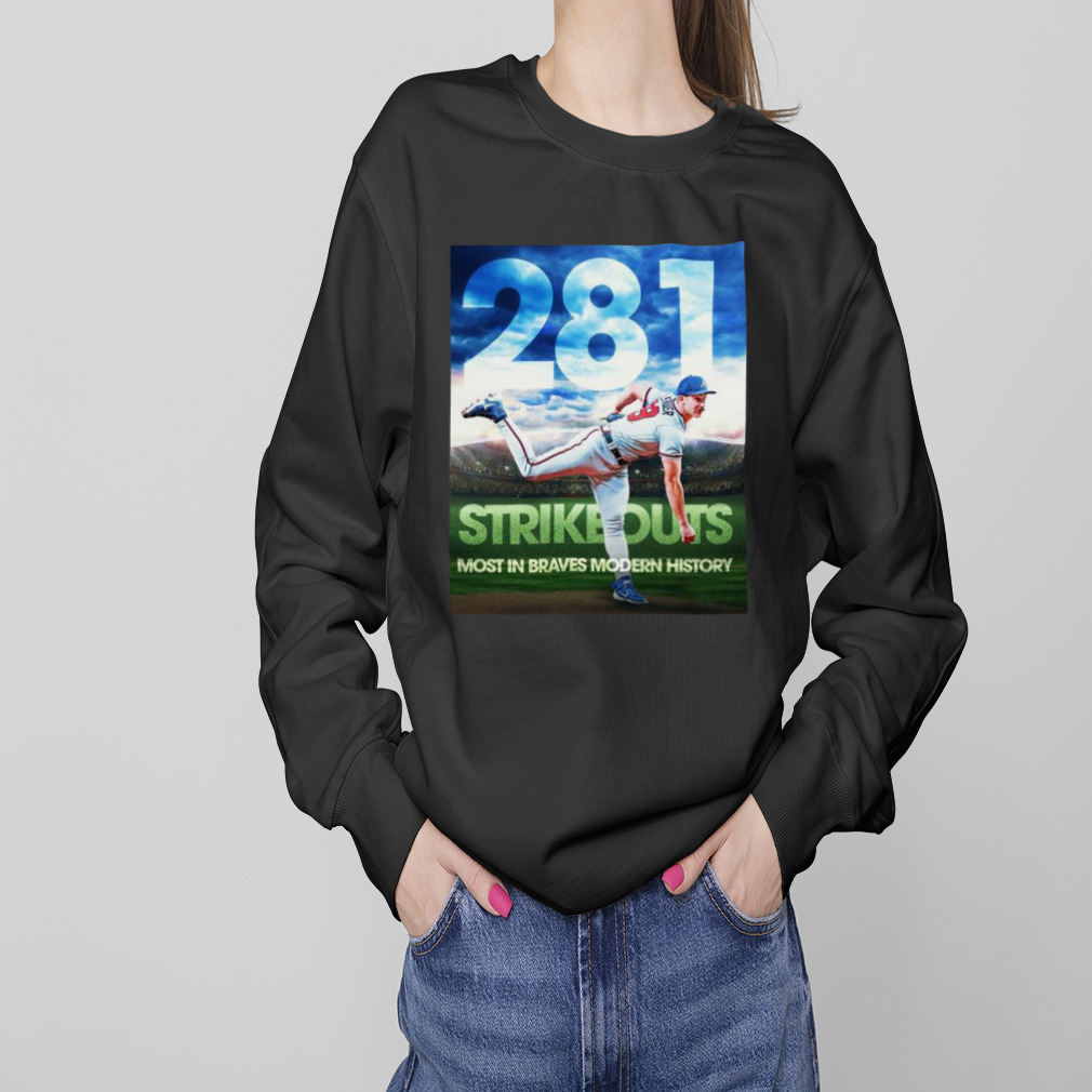 Congrats Spencer Strider 20 Wins And 281 Strikeouts Made History In 2023 T- Shirt - Roostershirt