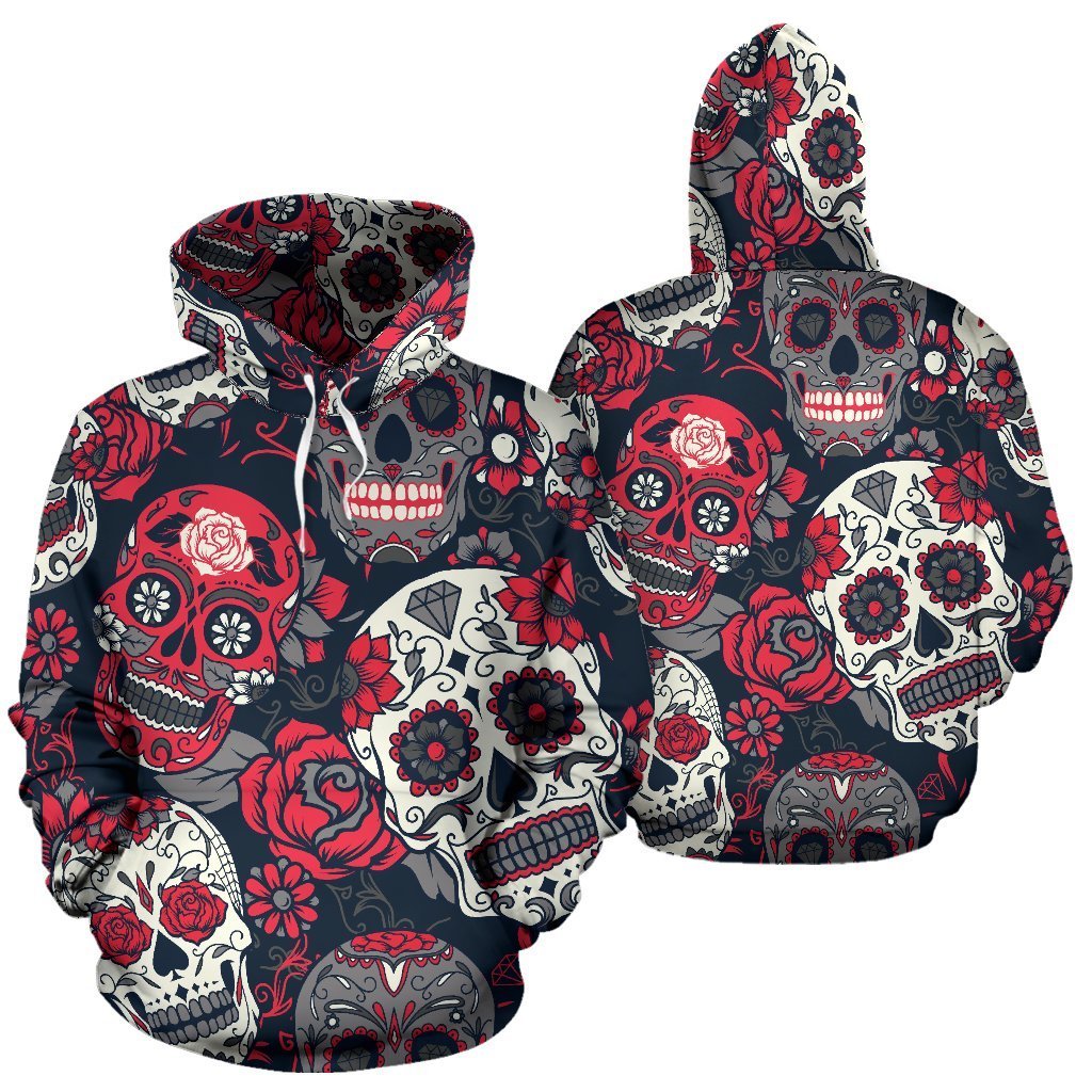 Sugar Skull Pattern All Over Print  For Men _ Women  HO2343