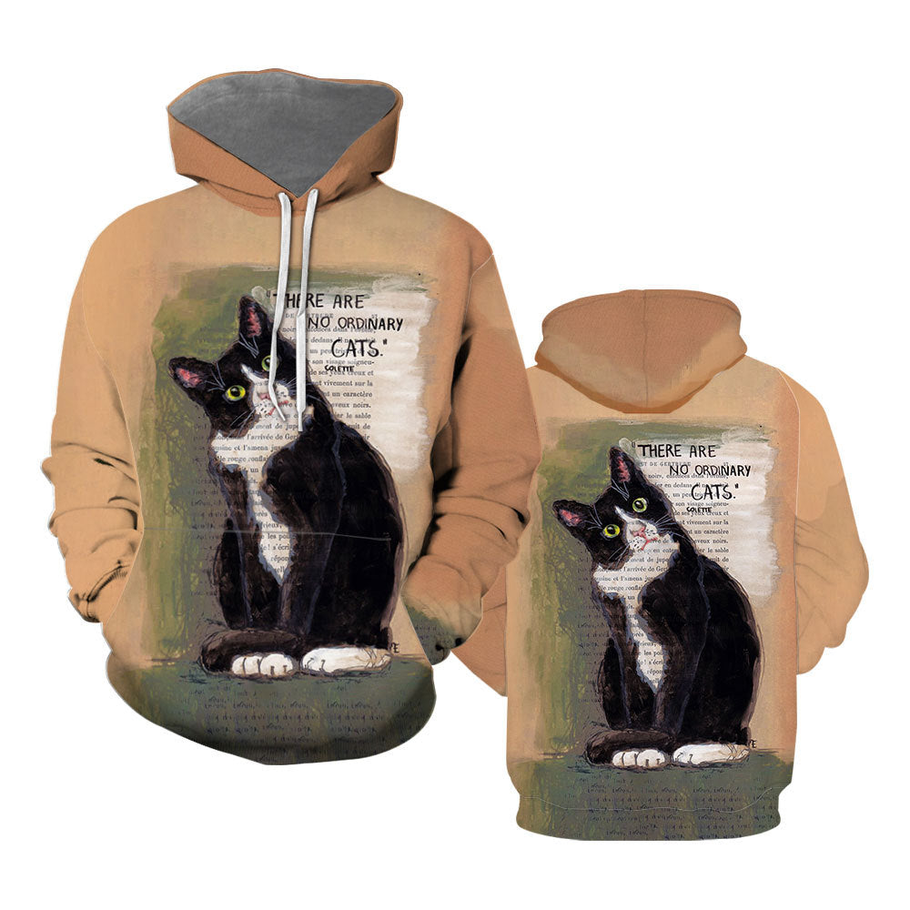 There Are No Ordinary Cats Hoodie Over Print  For Men _ Women  TH1207