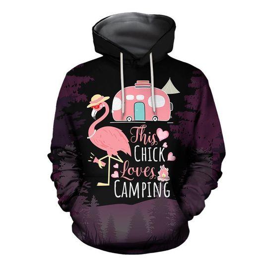 This Chick Loves Camping All Over Print  For Men _ Women  HO2695