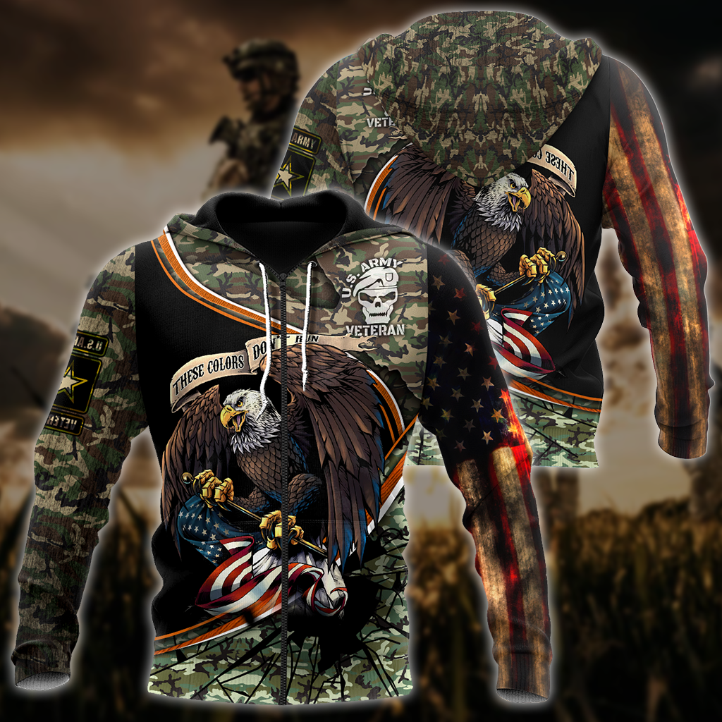 US Veteran All Over Print  For Men _ Women  HO3022