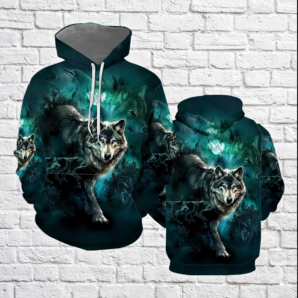 Wolf All Over Print  For Men _ Women  HT3591