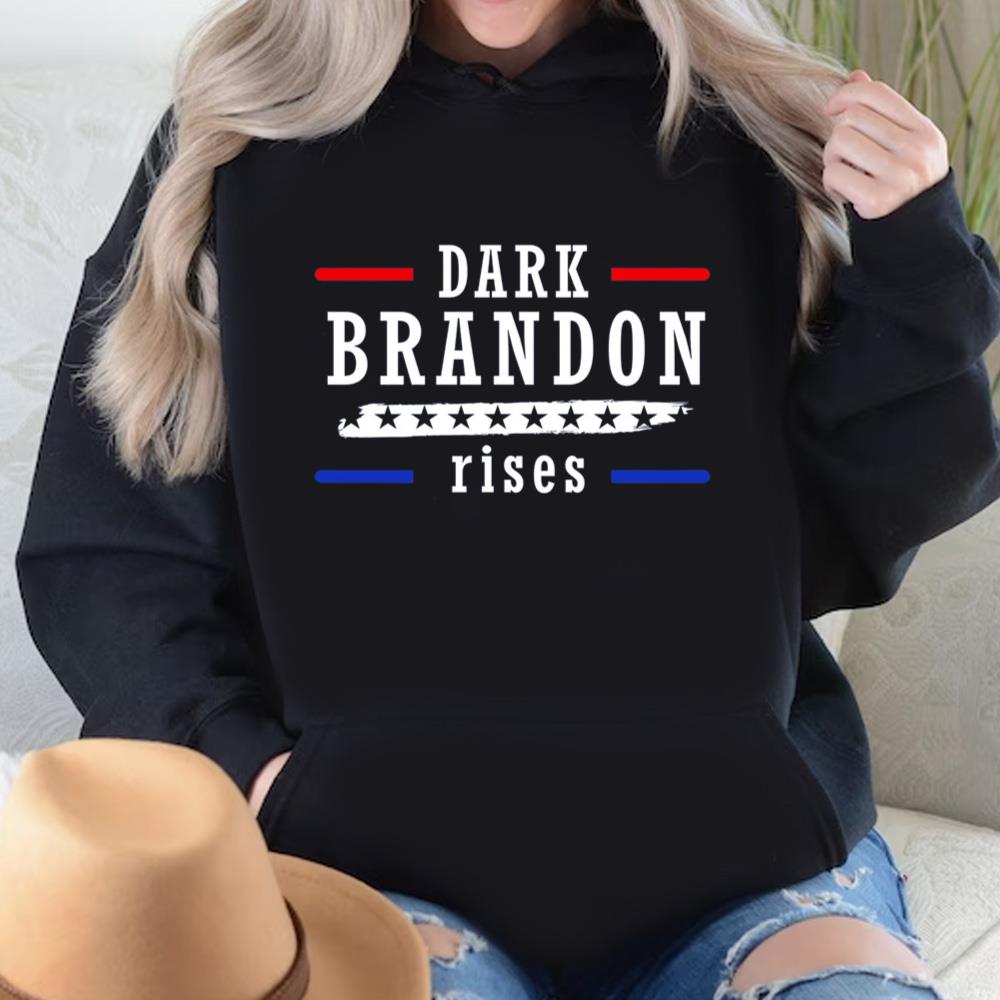 Dark Brandon Rises, Dark Brandon 2024 Shirt, Dark Brandon American Flag Shirt, Dark Brandon Joe Biden