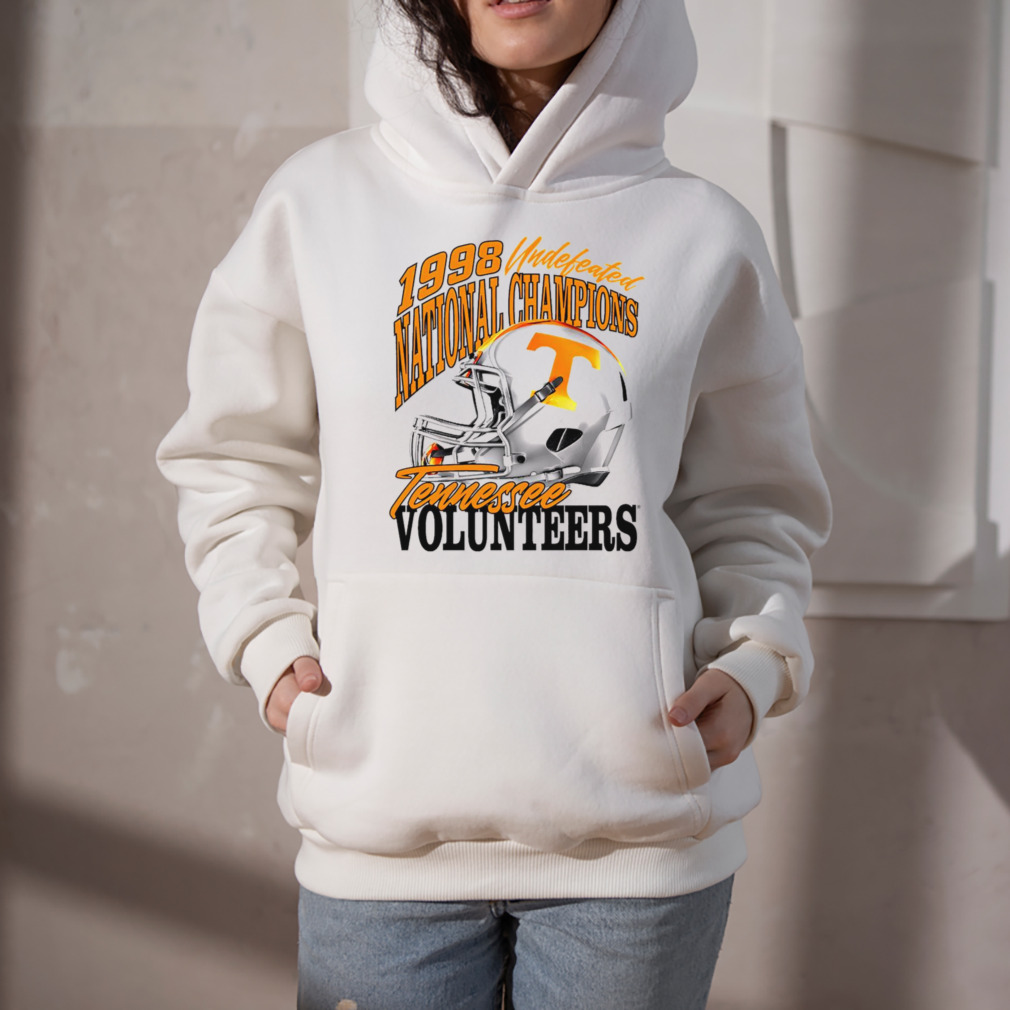 Tennessee Volunteers 1998 Undefeated National Champions Helmet Shirt 5 Hoodie