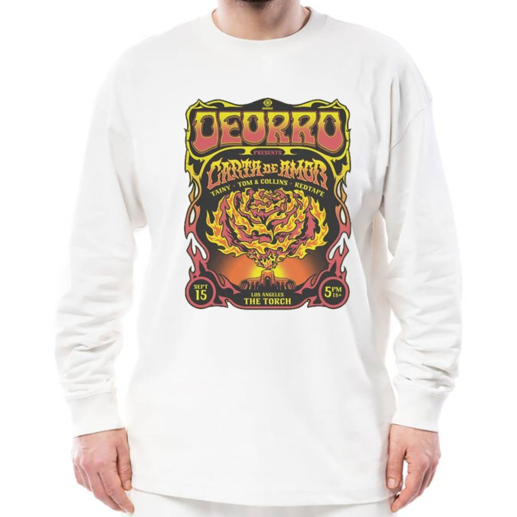 Deorro The Torch Carta De Amor Shirt