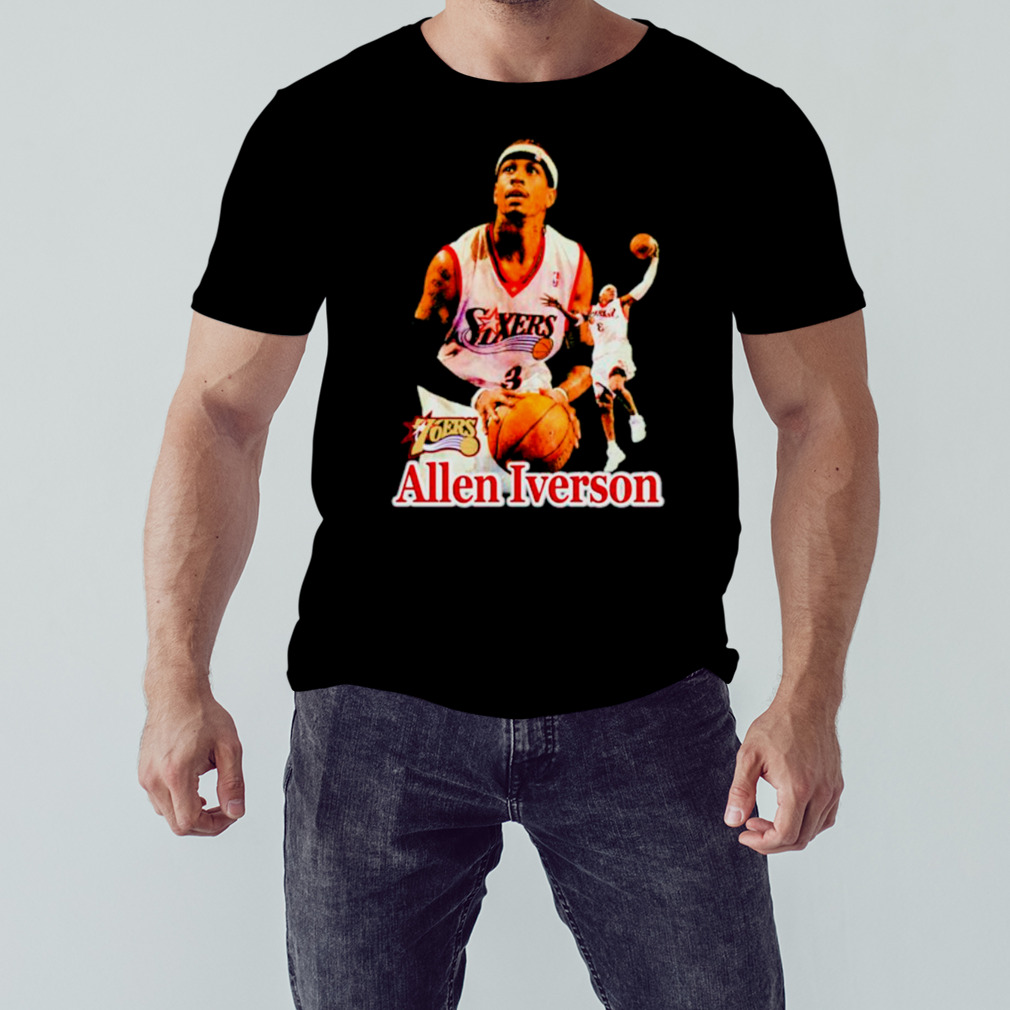 Philadelphia Allen Iverson 76ers vintage 90s shirt