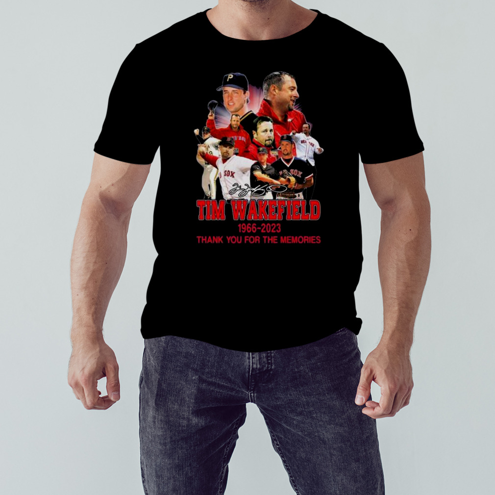 Boston Red Sox Tim Wakefield Thank You for the Memories Shirt - Liteoutfit