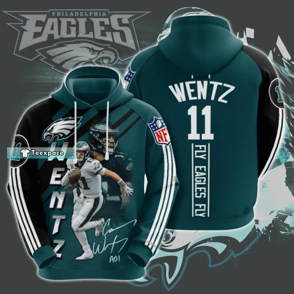 Skull Kelly Green Philadelphia Eagles Hoodie Eagles Gifts - Teexpace