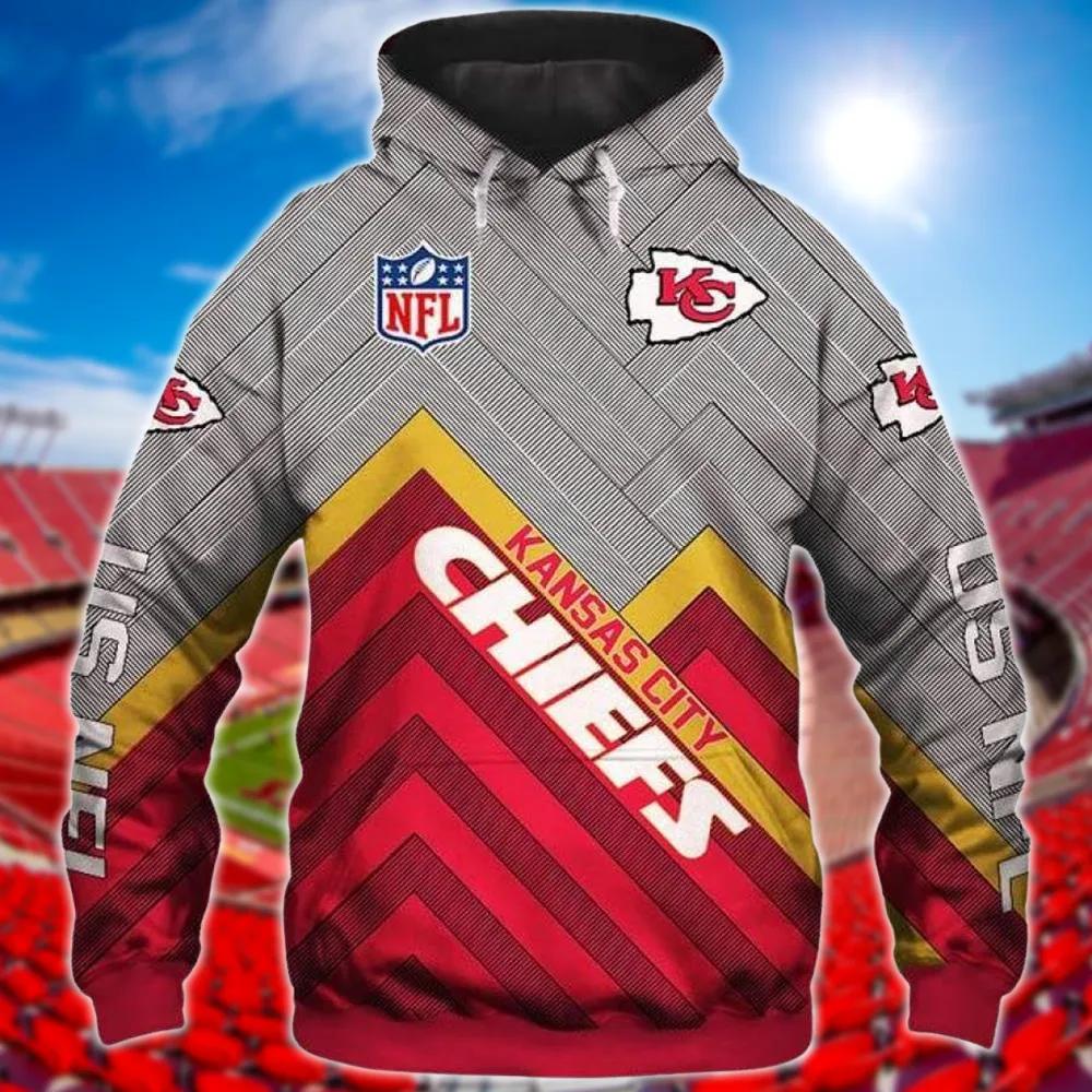 KC Chiefs Hoodie 3D Michael Jason Freddy Halloween Kansas City Chiefs Gift  - Personalized Gifts: Family, Sports, Occasions, Trending