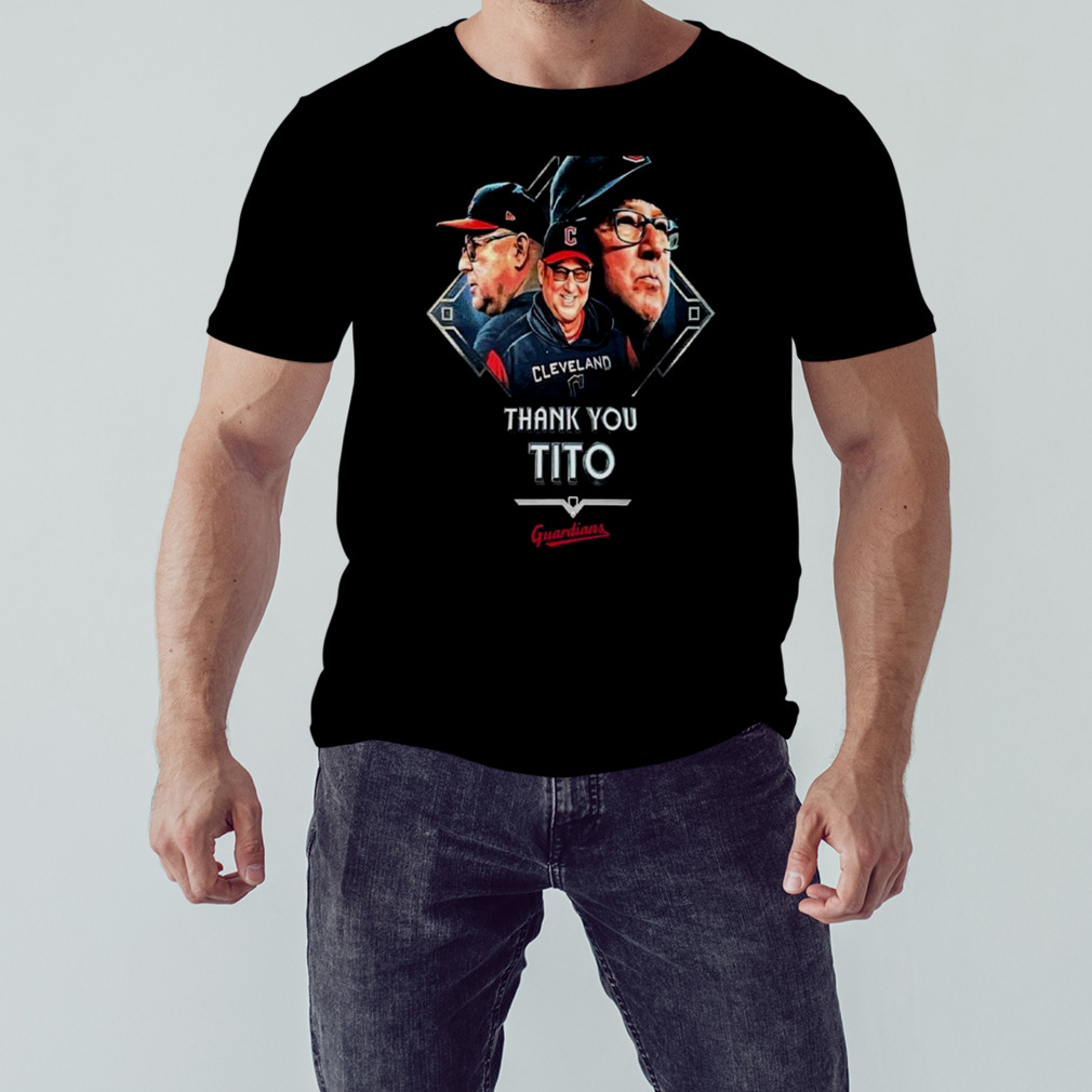 Cleveland Guardians Thank you Tito Rare T-Shirt Terry Francona T-Shirt