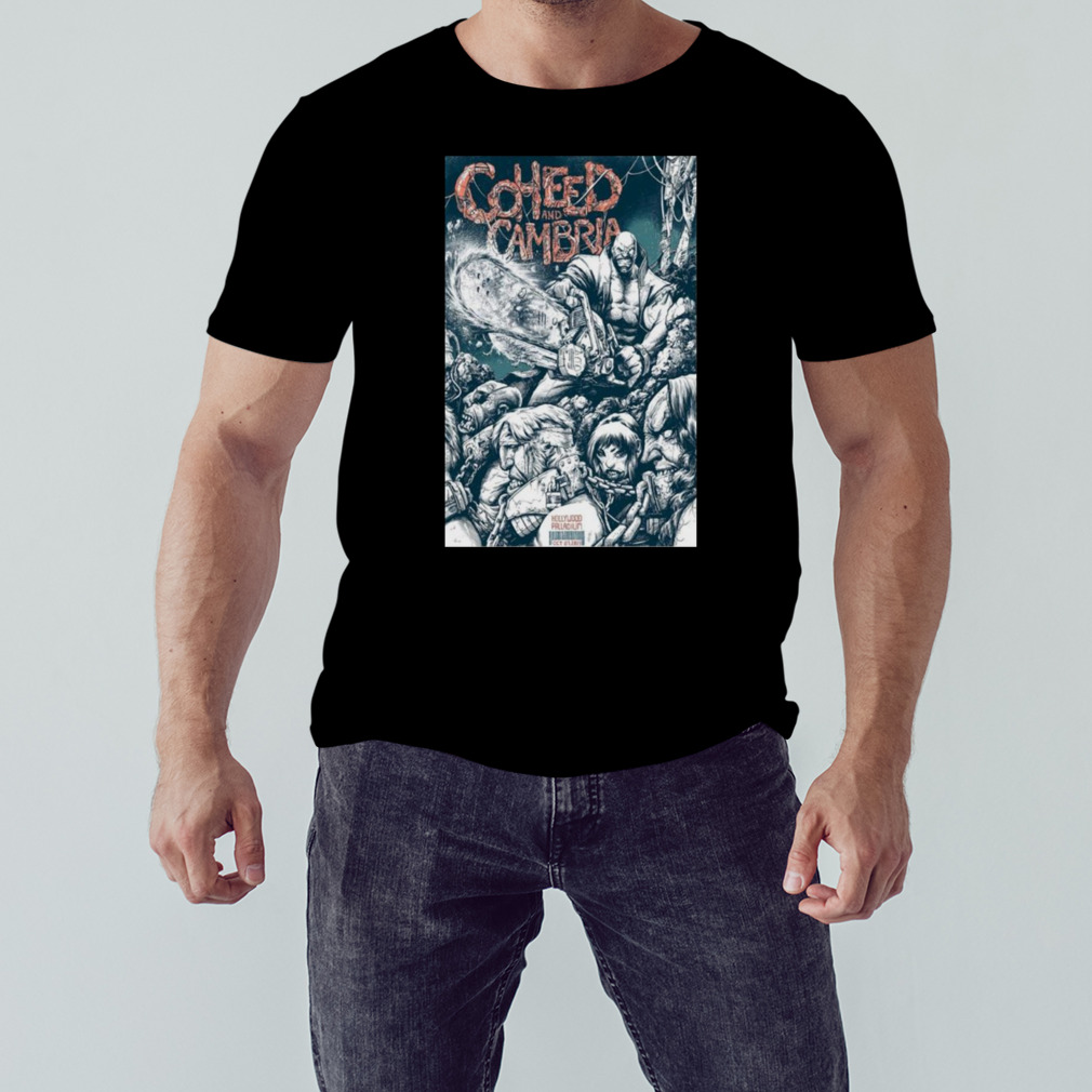 Coheed And Cambria Oct 7 2023 Hollywood Palladium T-shirt