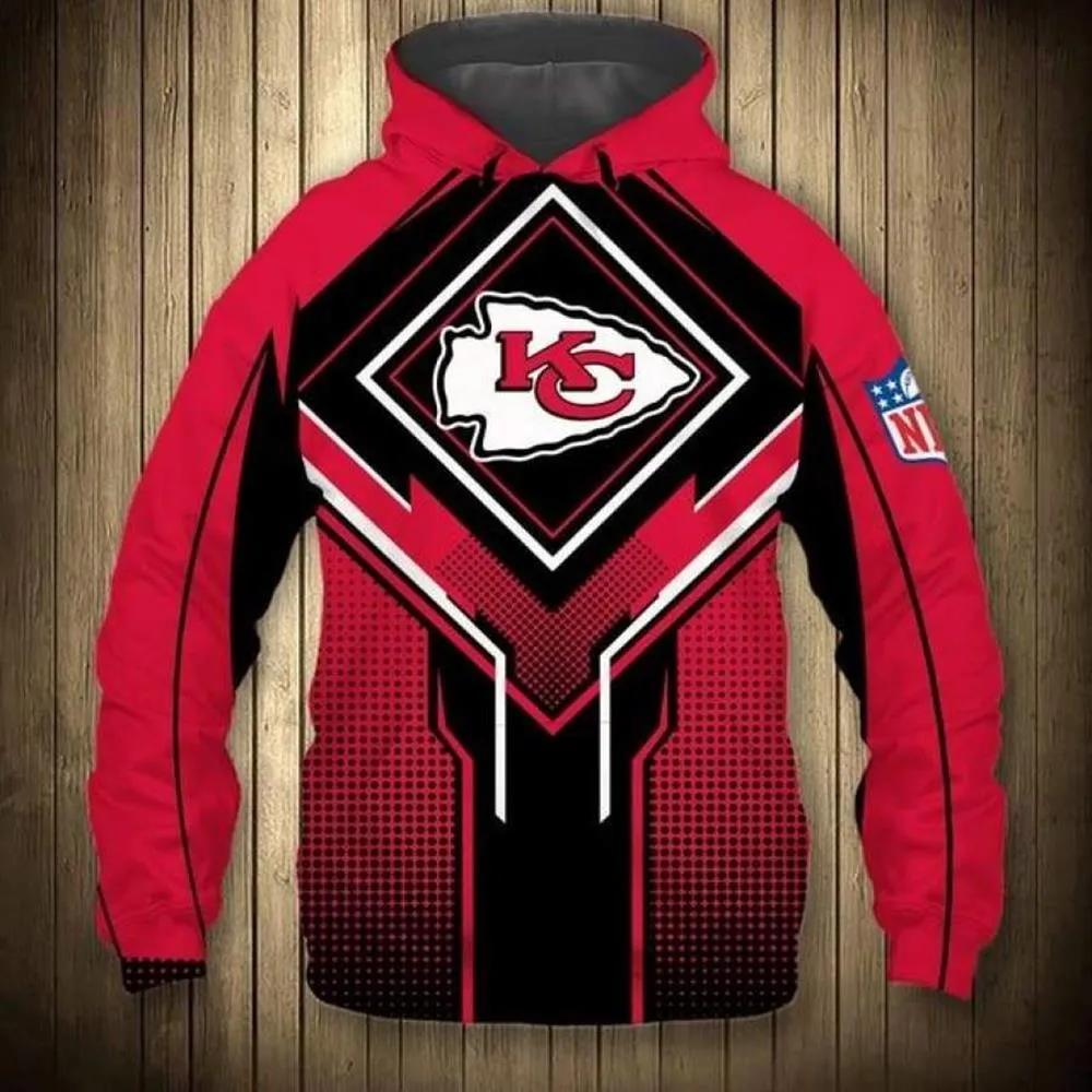 KC Chiefs Hoodie 3D Michael Jason Freddy Halloween Kansas City