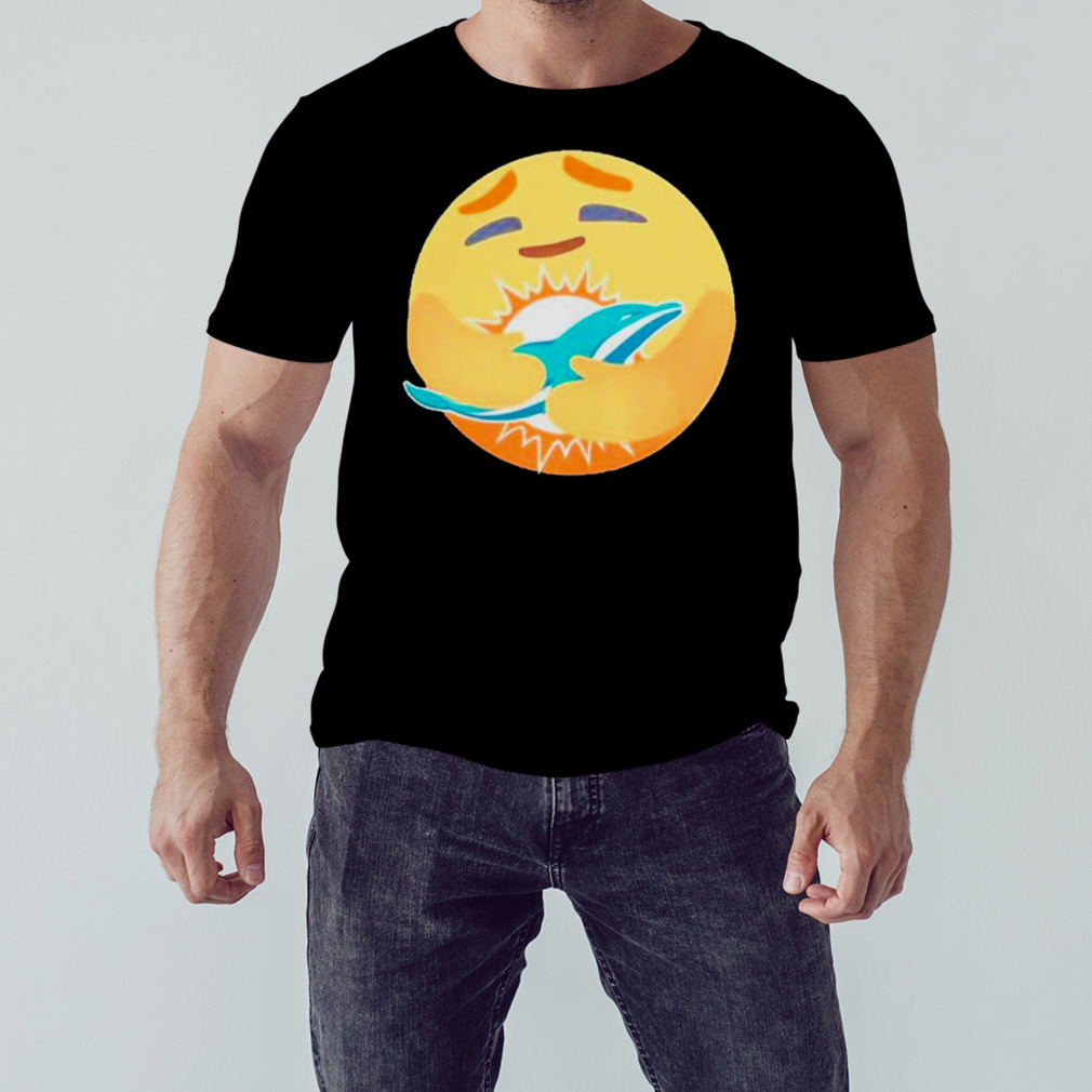 Miami Dolphins Emoji Shirt Ladies Tee