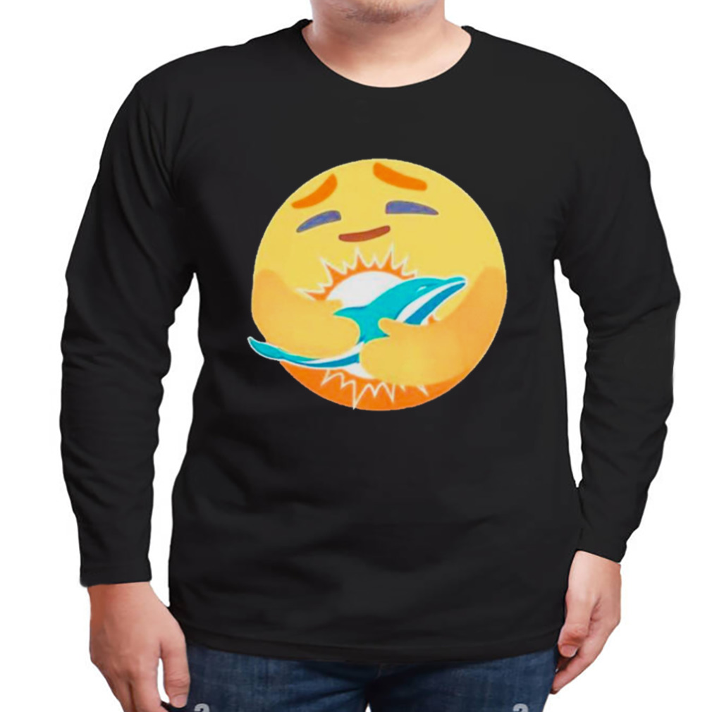 Miami Dolphins Emoji Shirt Ladies Tee