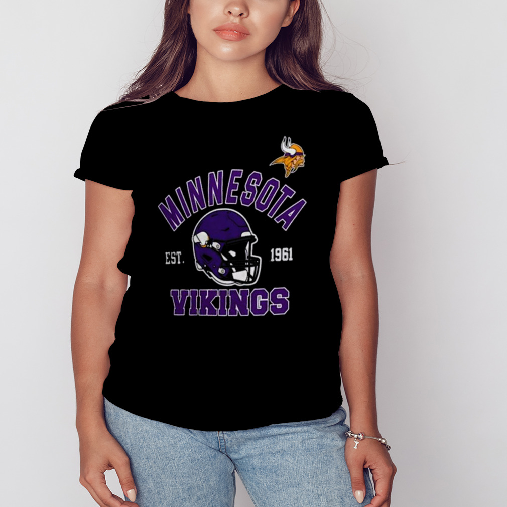 Minnesota Vikings Tackle Adaptive T-Shirt - Gray