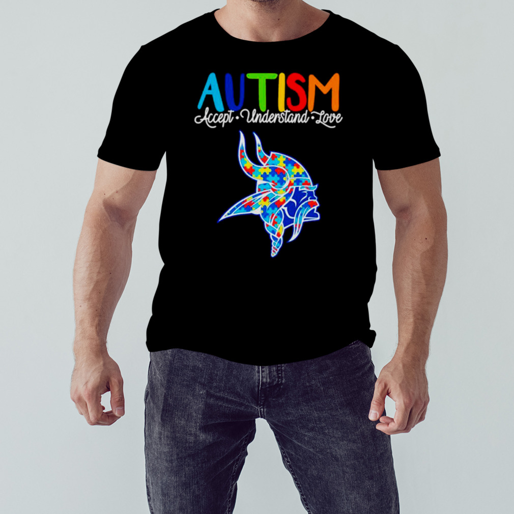 Autism Minnesota Vikings Clothing T-Shirt - TeeNavi