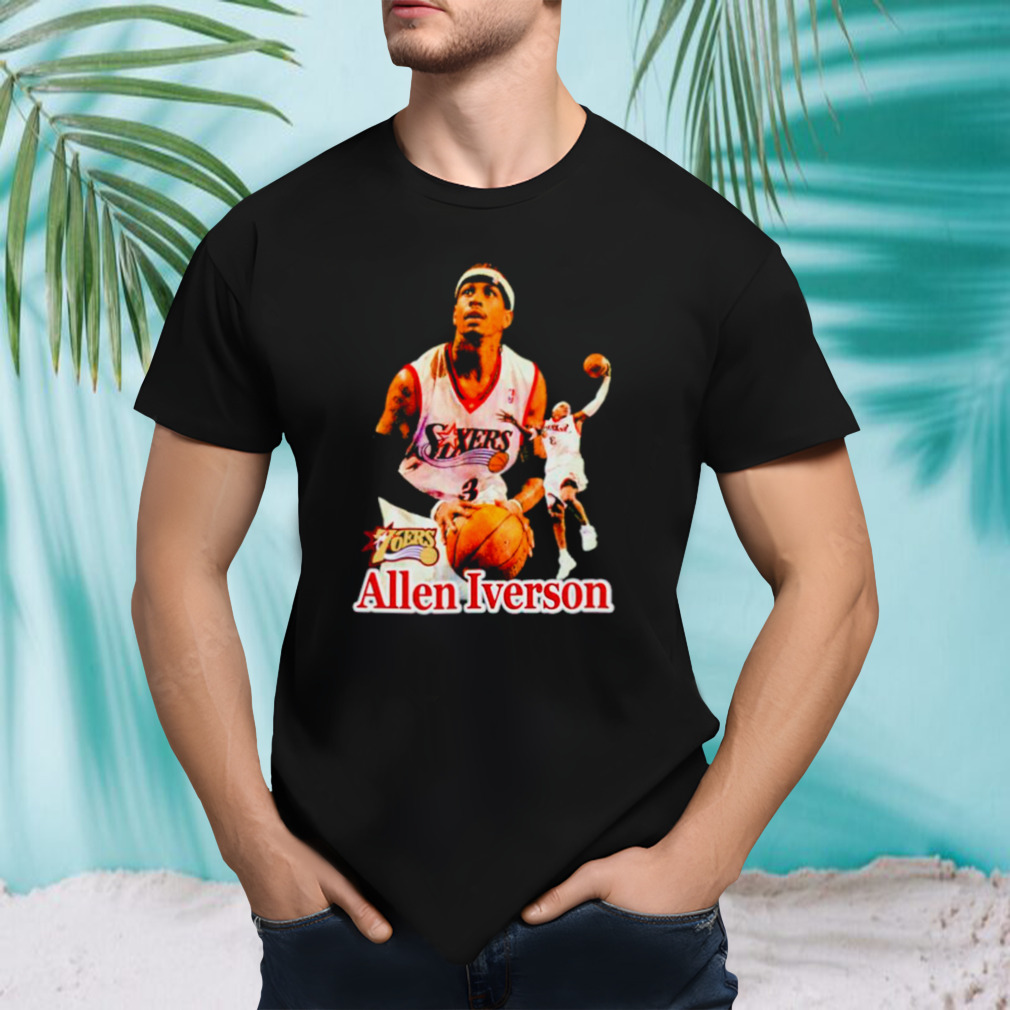 Philadelphia Allen Iverson 76ers vintage 90s shirt