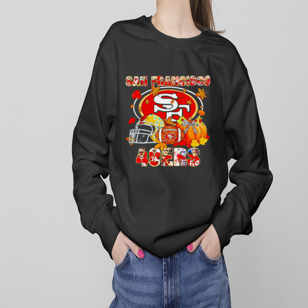 Gnomes Happy Fall Y'all San Francisco 49ers Shirt - Teespix - Store Fashion  LLC