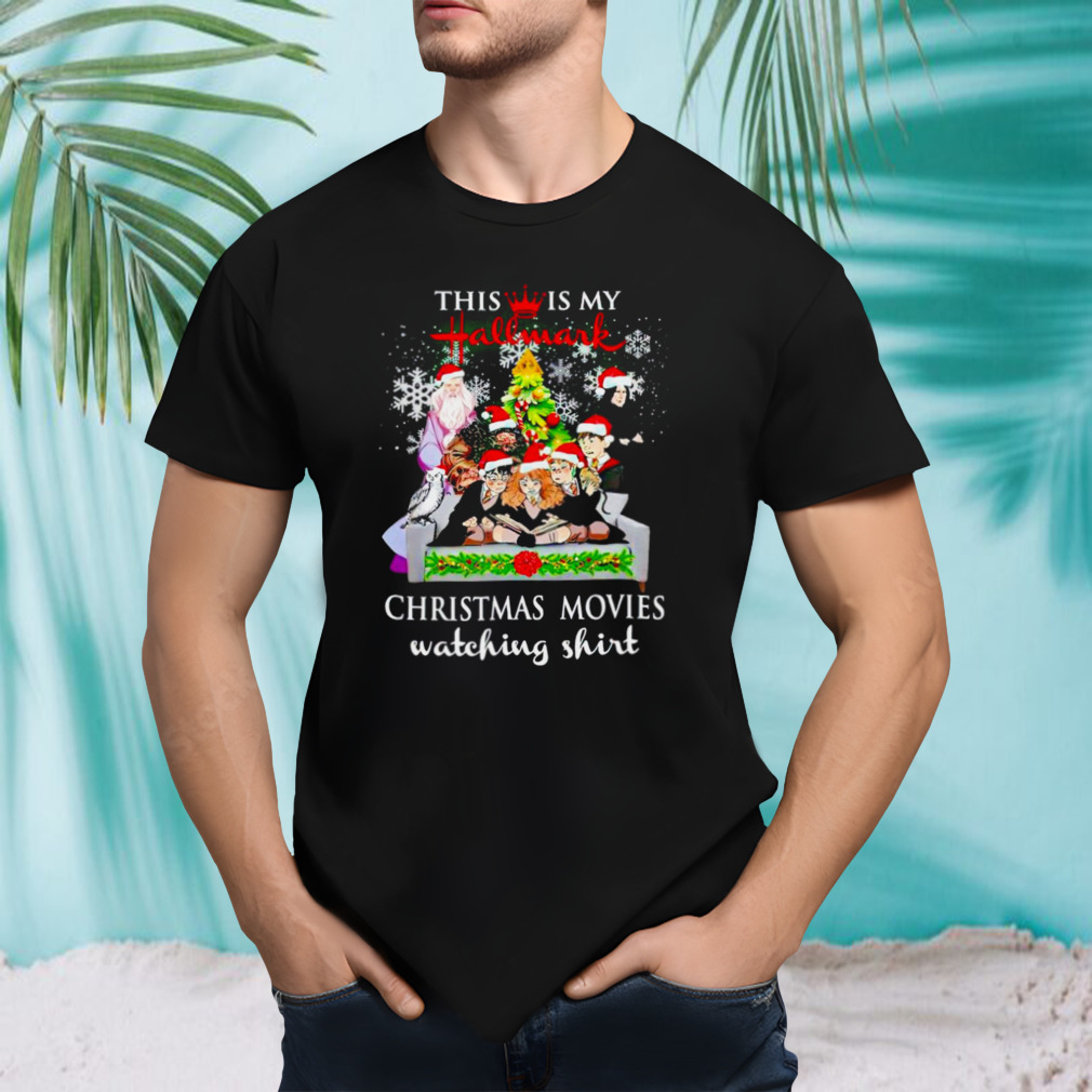 This Is My Hallmark Christmas Movies Watching Shirt Harry Potter Movies Shirt
