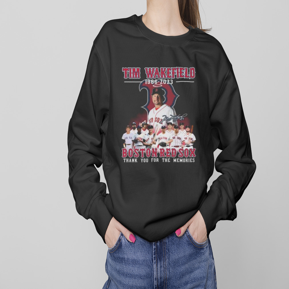 Boston Red Sox Tim Wakefield Thank You for the Memories Shirt - Liteoutfit