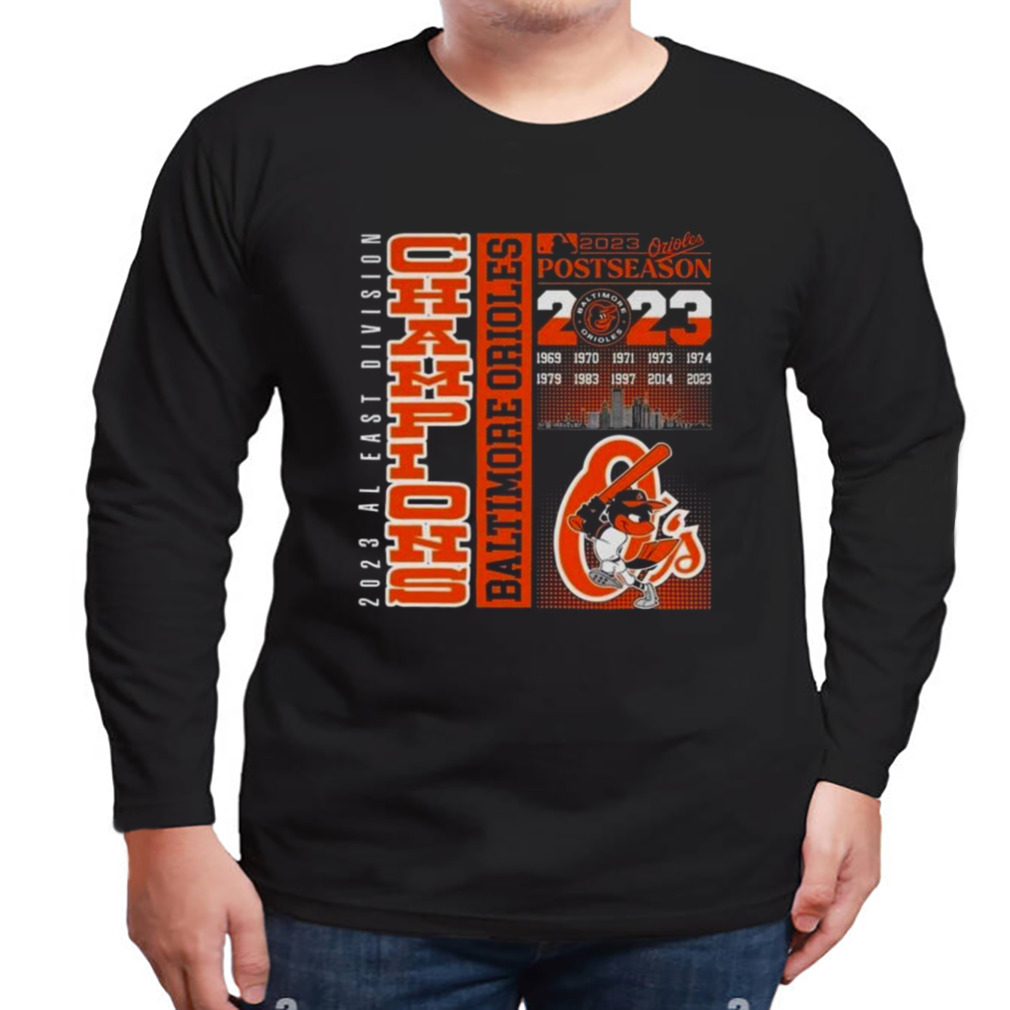 Custom Baltimore Orioles Youth Black Backer Long Sleeve T-Shirt 