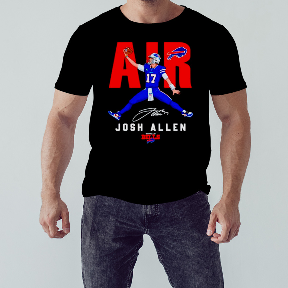 Air Buffalo Bills Josh Allen Signature T-Shirt - Torunstyle