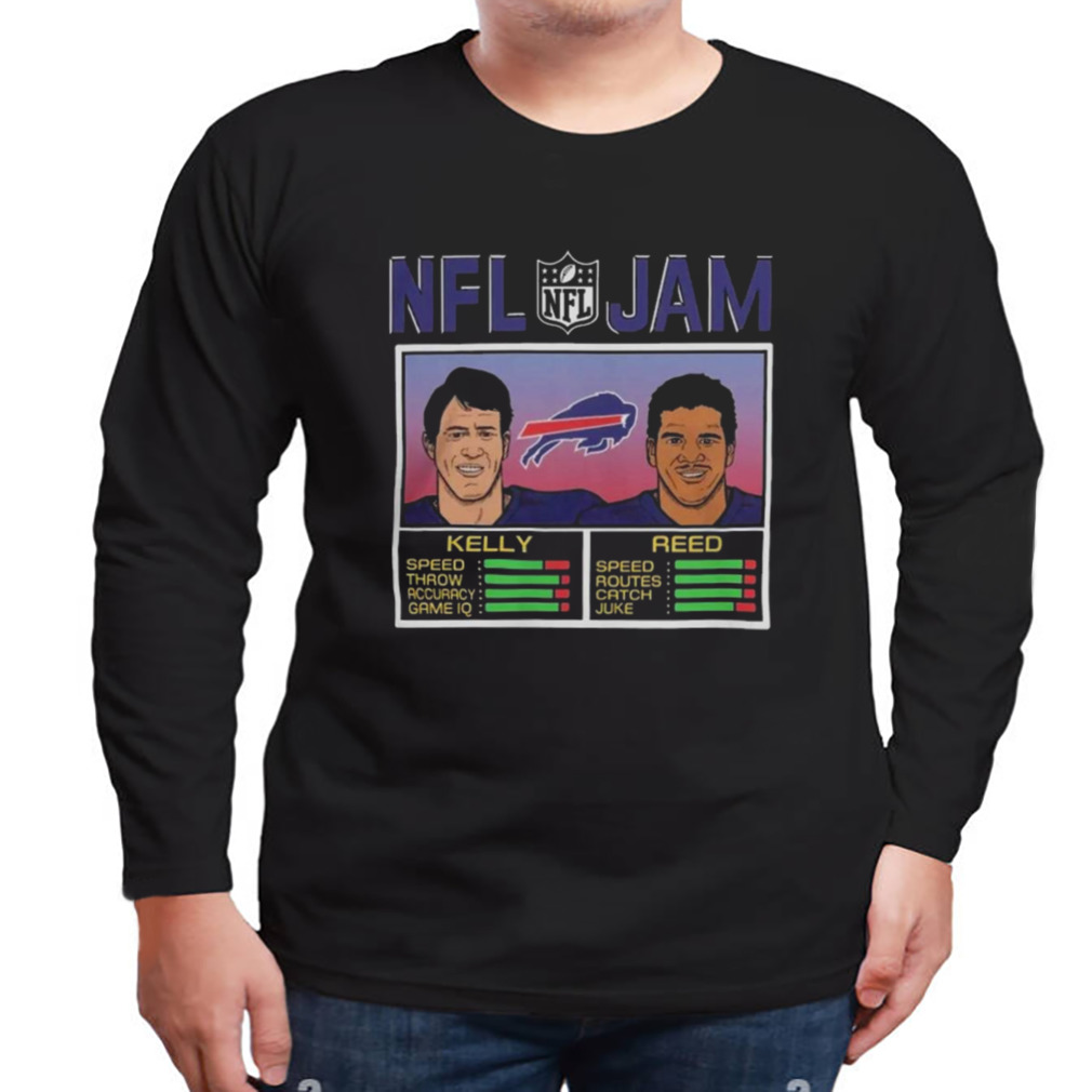 Nfl Jam Buffalo Bills Andre Reed Jim Kelly T-Shirt, hoodie