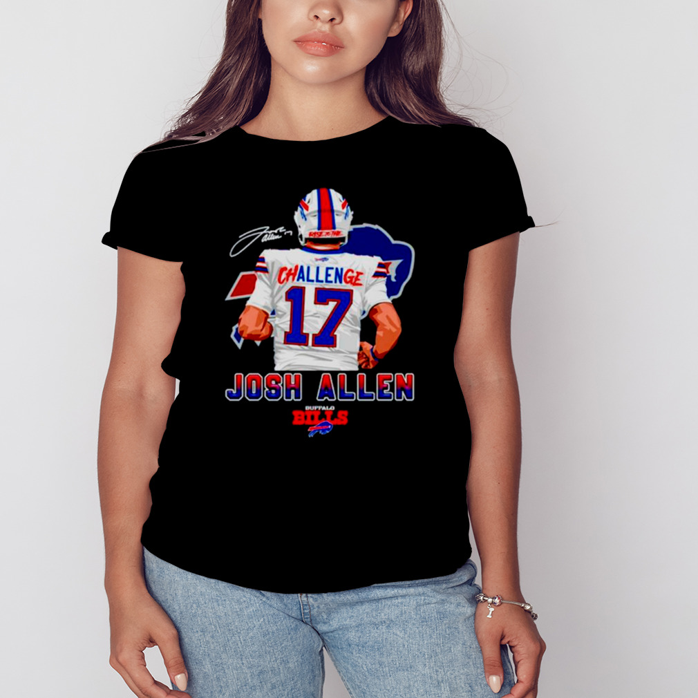 Buffalo Bills Challenge Josh Allen Signature shirt, hoodie