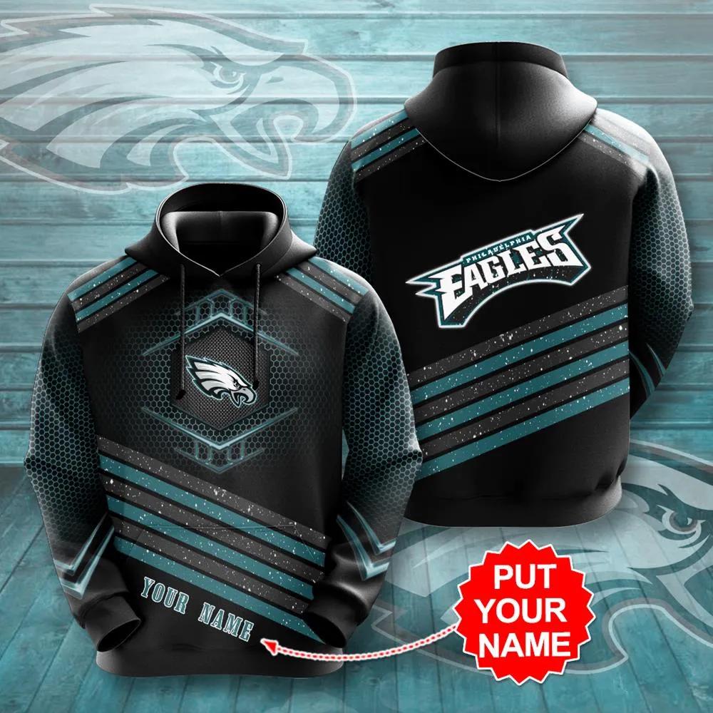 Philadelphia Eagles Hoodie lightning graphic gift for men