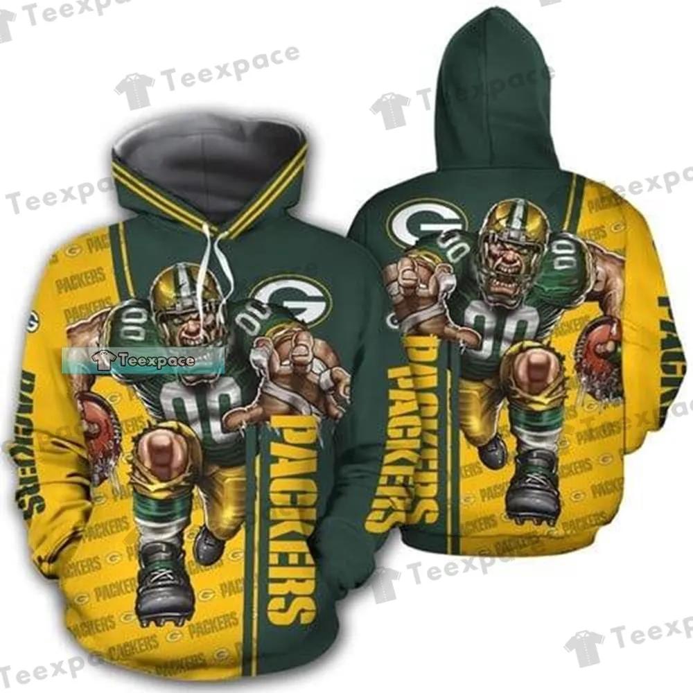 Green Bay Packers Star Wars 3D Hoodie Zip Hoodie - Freedomdesign