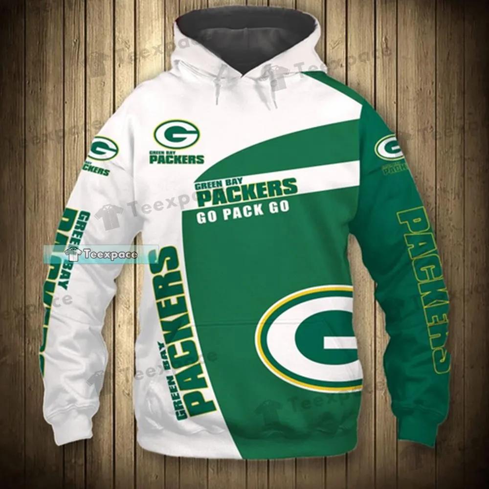 Green Bay Packers Hoodie 3D Cartoon player cute Sweatshirt