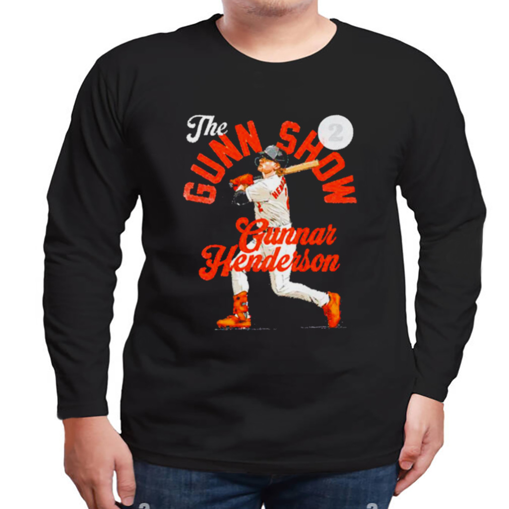 Gunnar Henderson Baltimore the Gunn Show Arc baseball shirt - Limotees