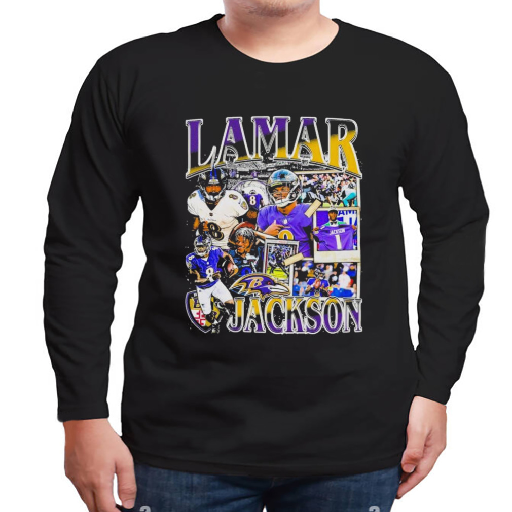 Baltimore Ravens Lamar Jackson NFL vintage graphic T-shirt, hoodie,  sweater, longsleeve and V-neck T-shirt