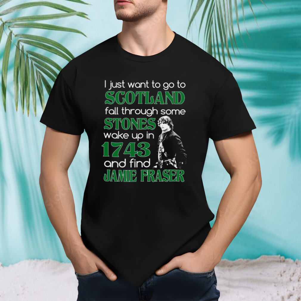 Scotland Stones 1743 Jamie Fraser shirt