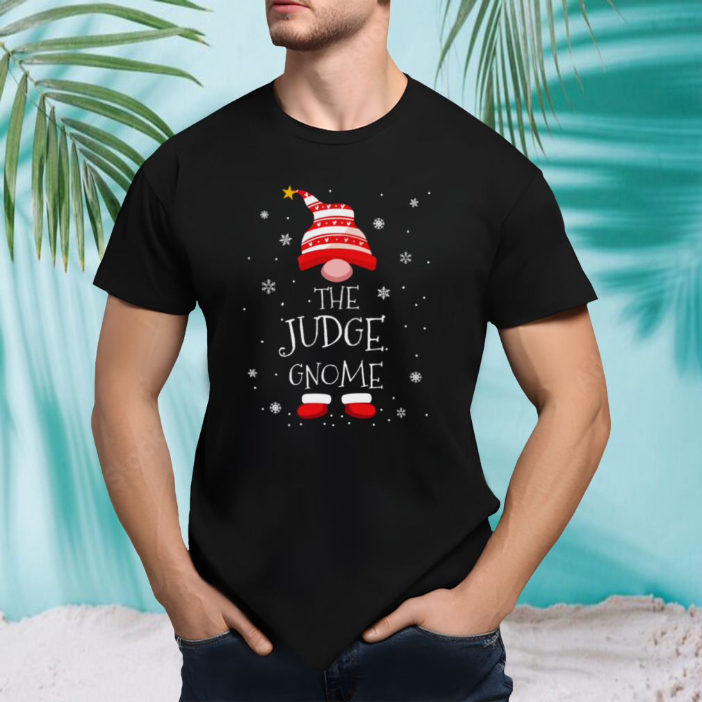 The Judge Christmas Gnome shirt