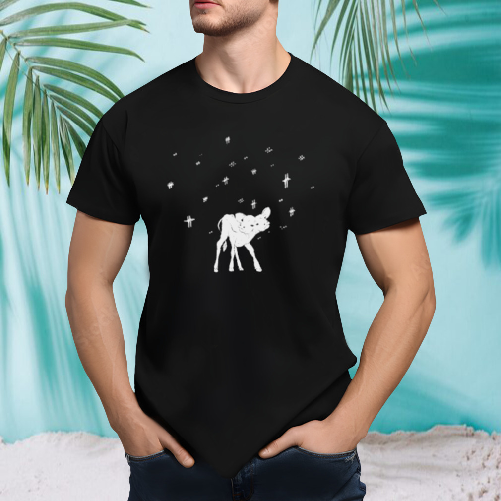 Two headed calf cow shirt