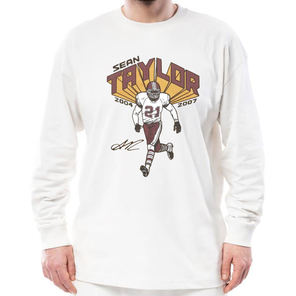 Sean Taylor Washington Redskins Signature T-Shirt - Teeruto