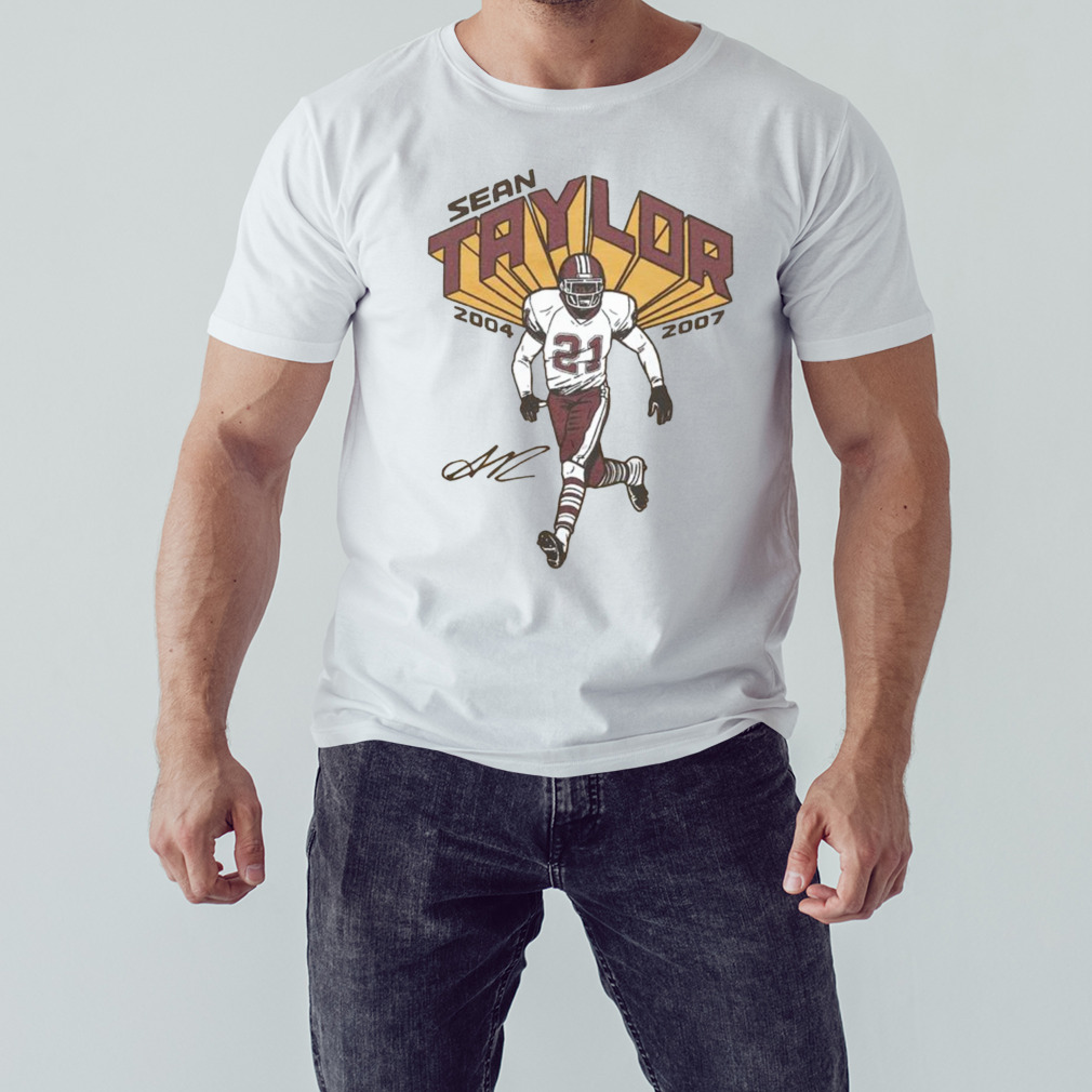 Sean Taylor Washington Redskins Signature T-Shirt - Teeruto