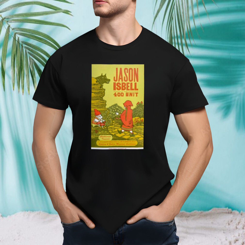 Jason Isbell And The 400 Unit October 8 2023 Chattanooga TN T-Shirt