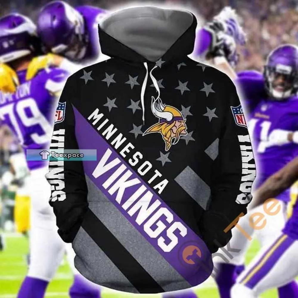 New Design NFL Football Minnesota Vikings 3D Hoodie Sweatshirt Custom – 4  Fan Shop