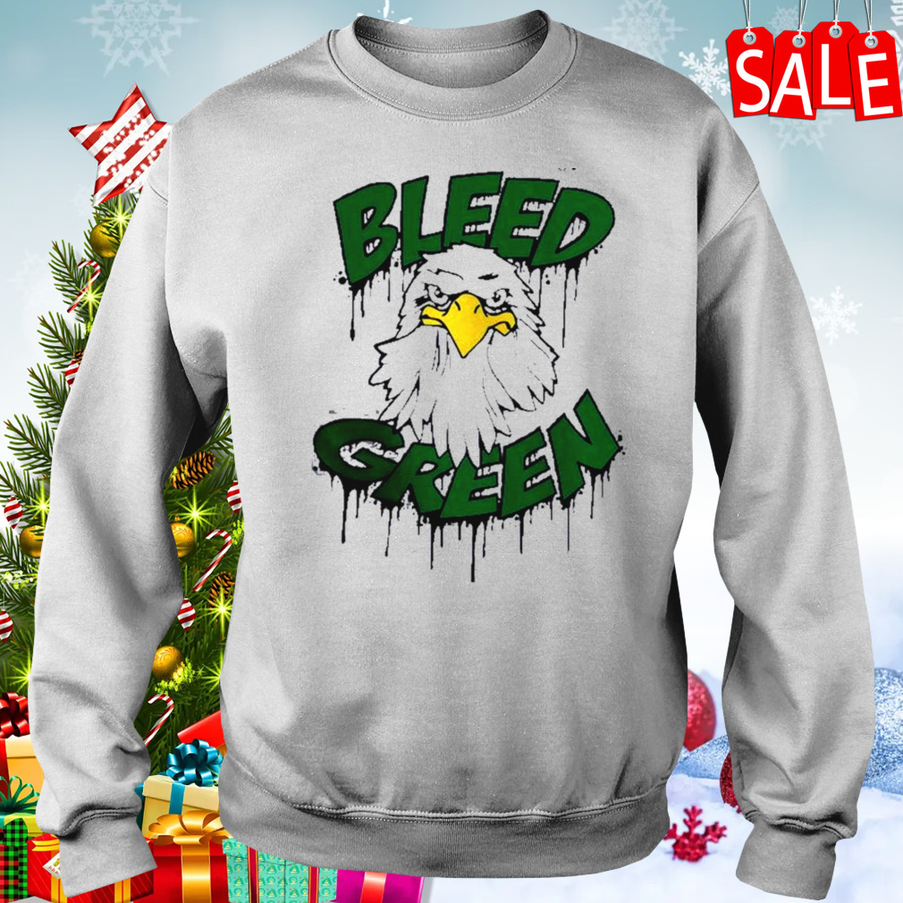 Bleed Green Swoop Philadelphia Eagles Shirt, hoodie, sweater, long