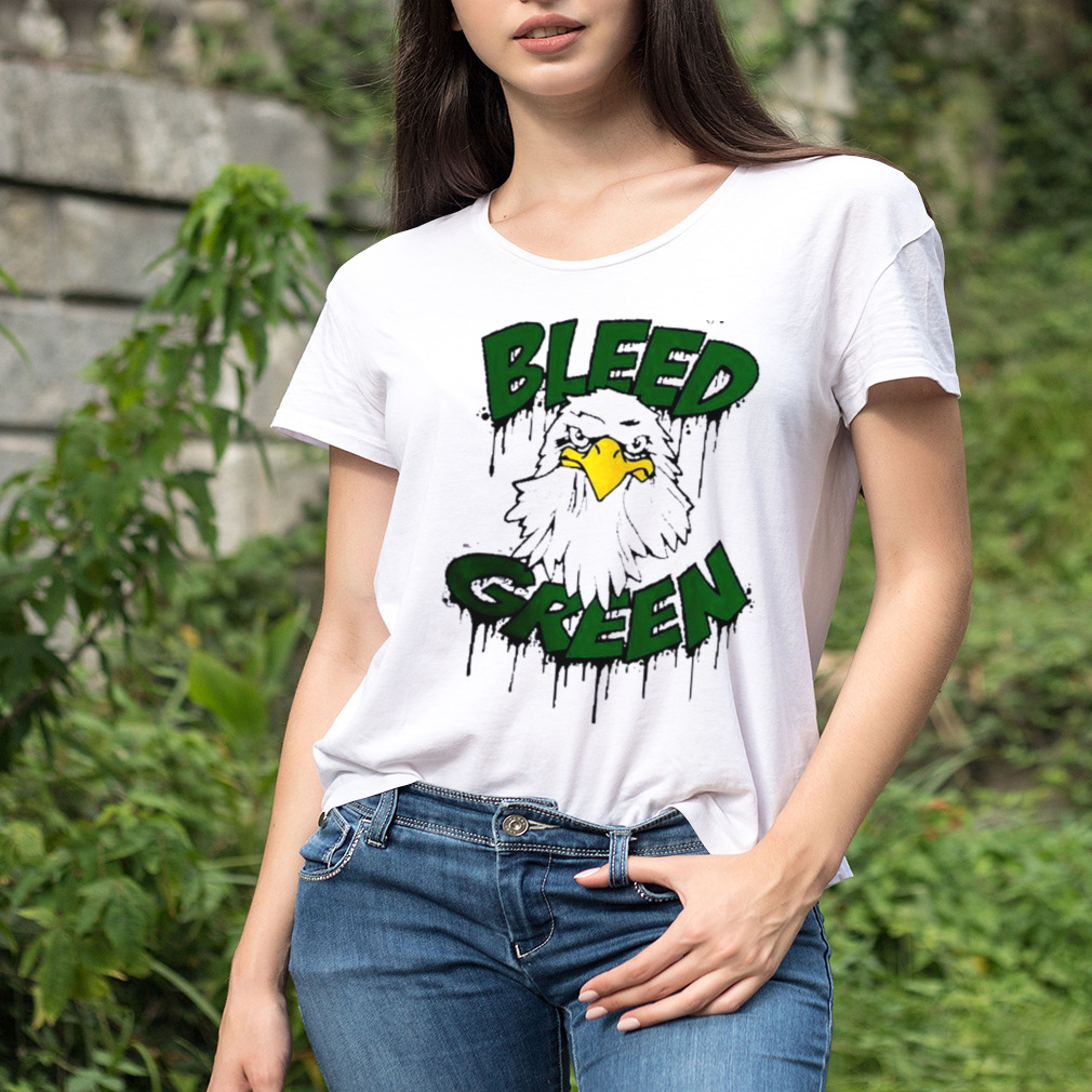 Bleed Green Swoop Philadelphia Eagles Shirt