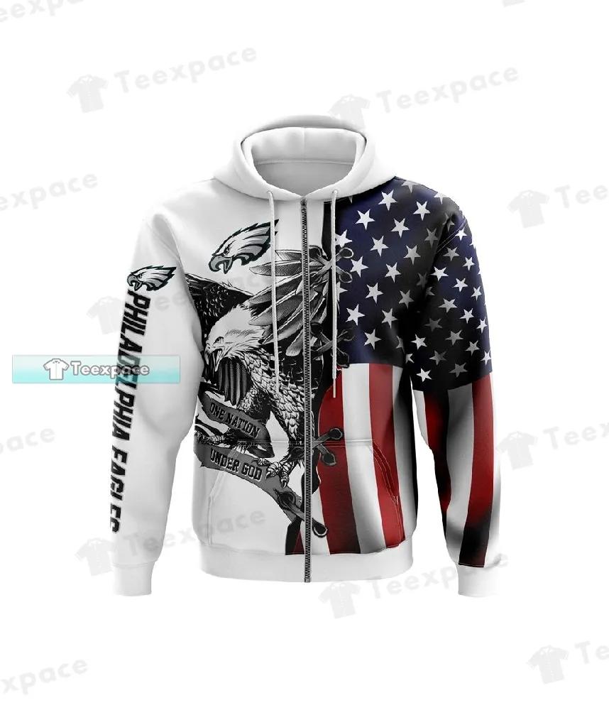 Philadelphia Eagles American flag shirt - Online Shoping