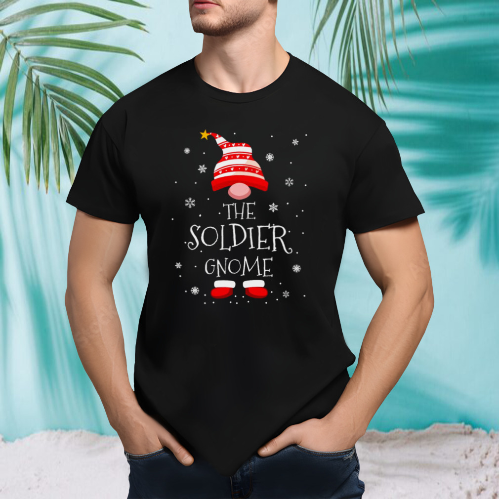 The Soldier Christmas Gnome shirt