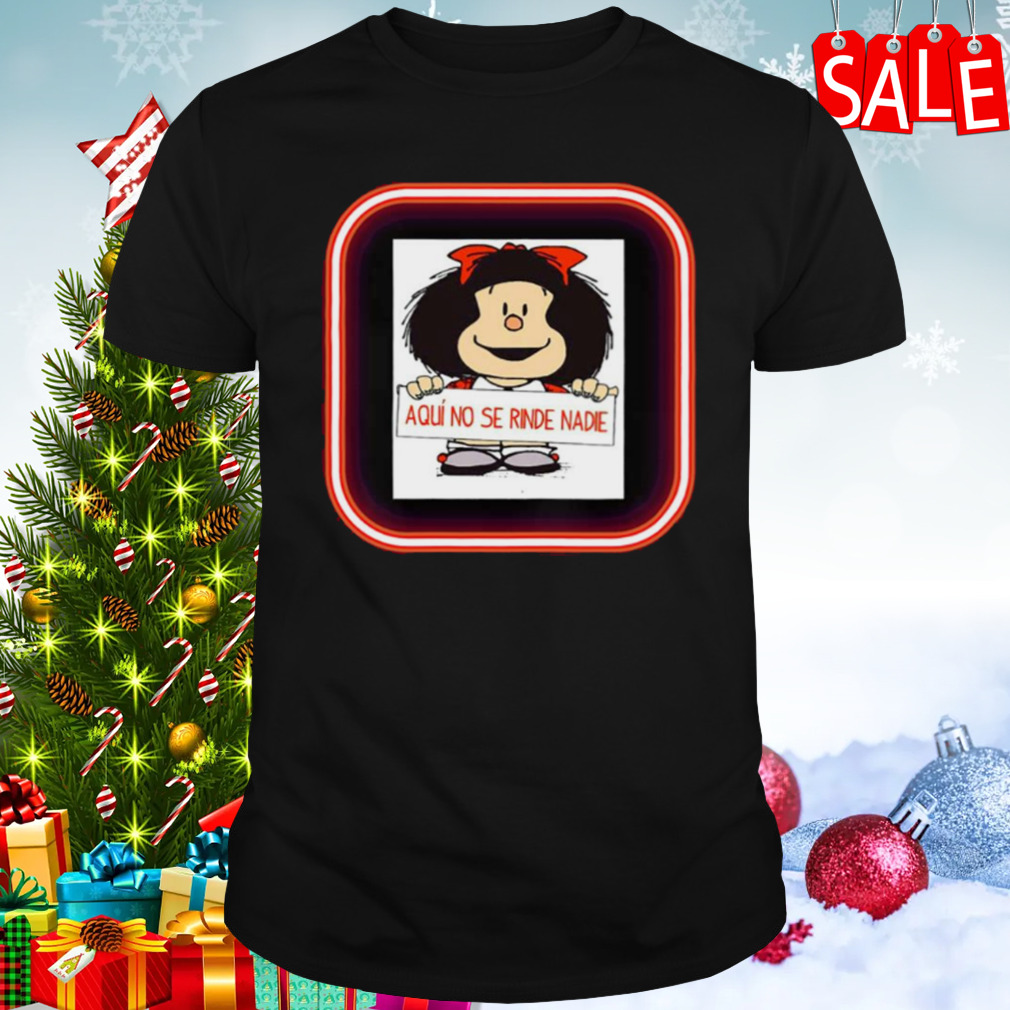 Thinking Mafalda Christmas shirt