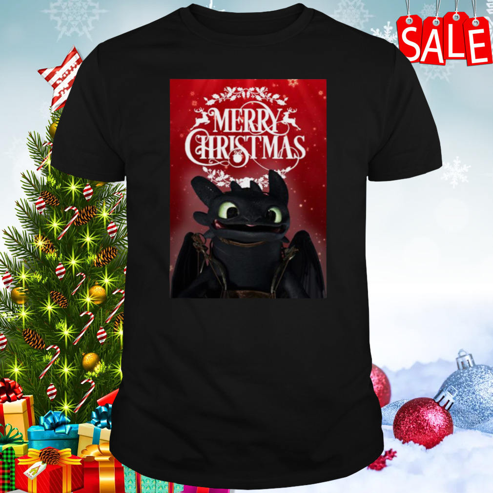 Toothless Christmas Red 2023 shirt