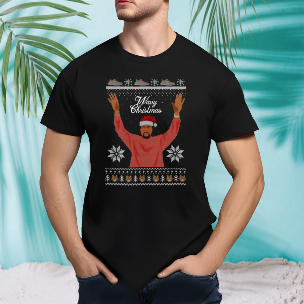Ye Hip Hop Rap Bear Christmas Wavy Christmas shirt